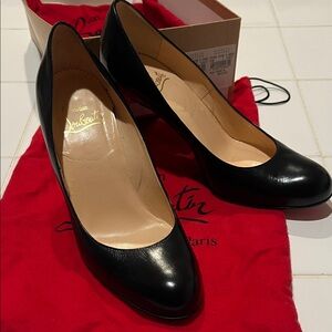 Christian Louboutin Classic Black Heels